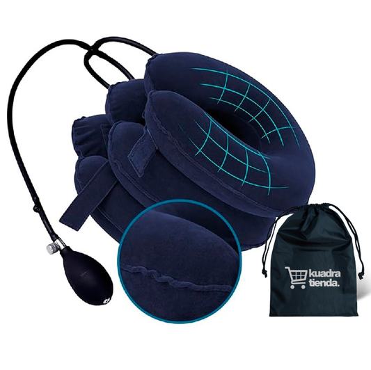 Cojin Cervical Cuello Inflable Almohada